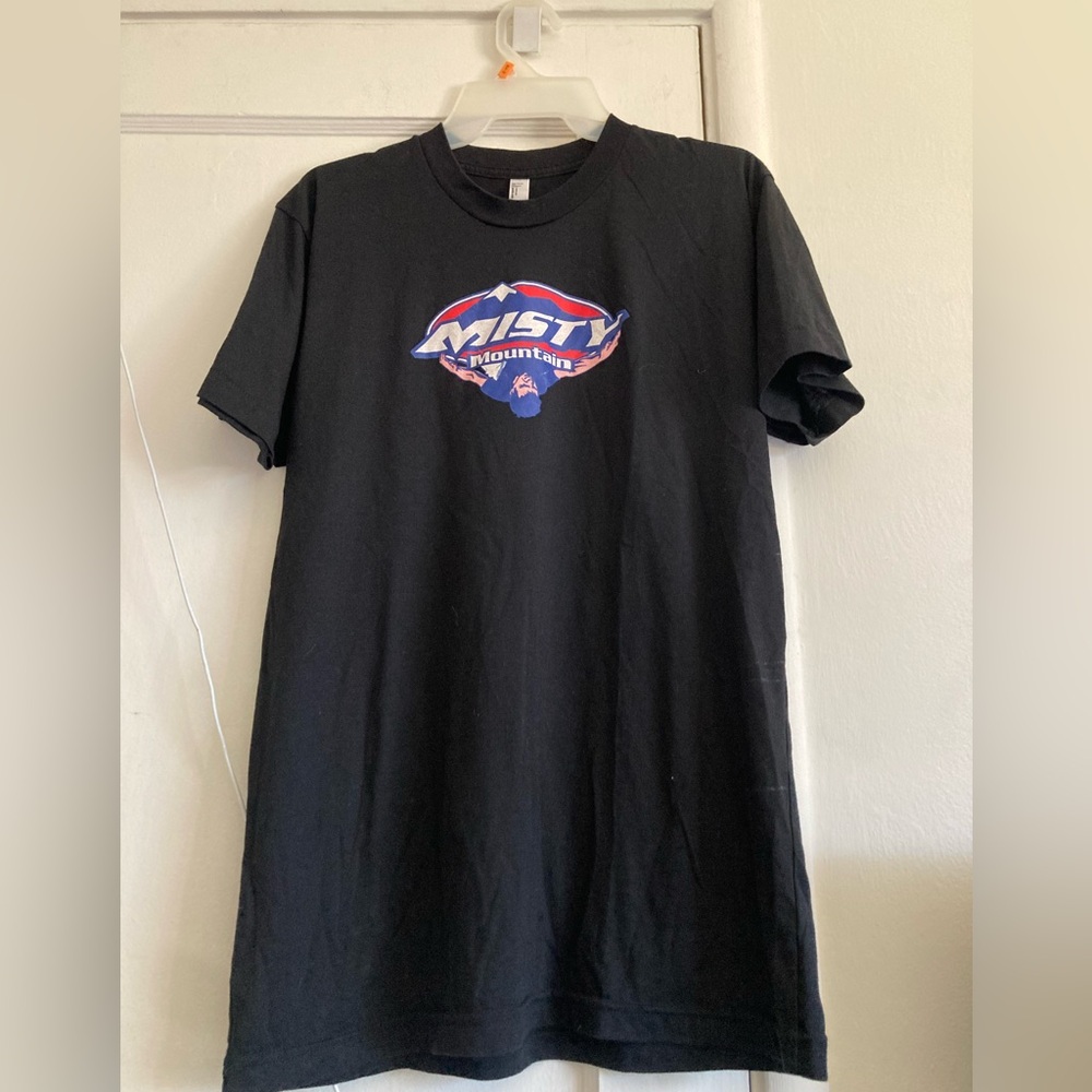 American Apparel Black Graphic Tee